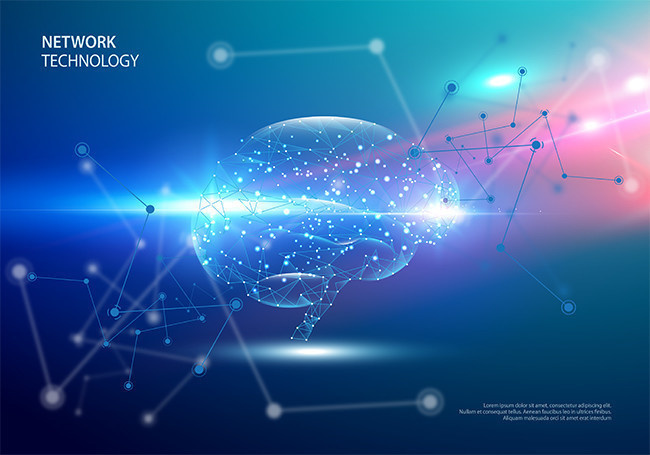 科技海報背景圖片素材